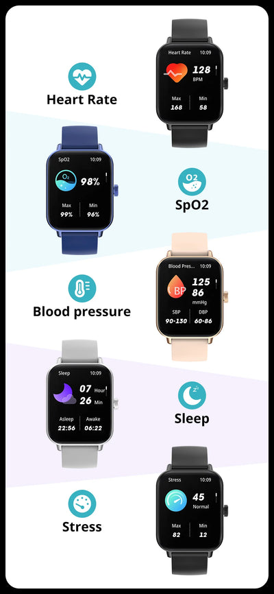 Montre intelligente à appel vocal COLMI P81